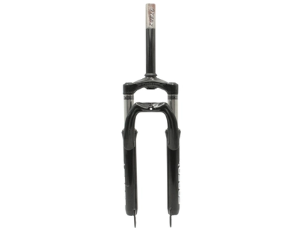 Вилка 24 аморт. безрізьб CORSO (020), чорна, disk, шток Ø28.6 L-200mm