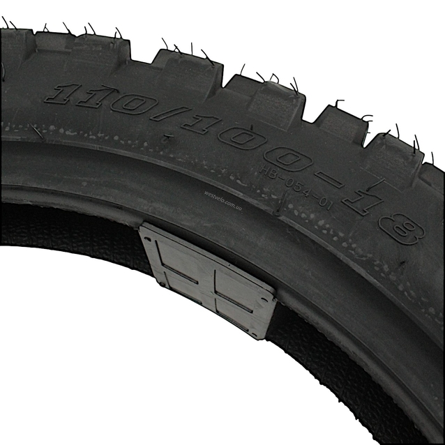 Покришка "18" 110/100-18 Б/К PERFECT (580) шип-кросс TL фото westvelo.com