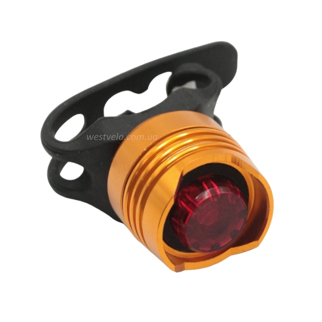 Габарит задній (353) золотий, на батарейках фото westvelo.com