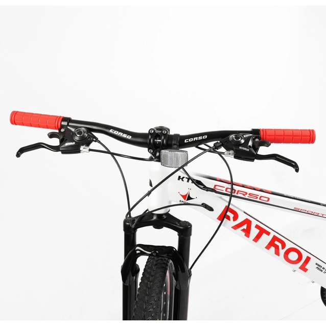 Велосипед 24 ST Corso «PATROL» PL-24614 сталь 11", (к-т SunRun) білий фото westvelo.com