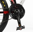 Велосипед 26 AL Corso «KORD» KD-90360 алюміній 15", (к-т SHIMANO) червоно-срібний фото westvelo.com