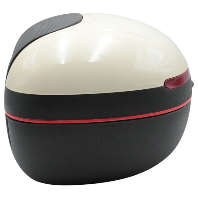 Кофр (багажник) для мотоцикла задній LIPAI (HP011) (390х320х270) 32L айворі глянець, з катафотом фото westvelo.com