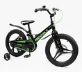 Дитячий велосипед 18 MG Corso «REVOLT» RV-18006, магнієва рама, чорно-салатовий фото westvelo.com