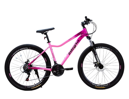 Велосипед 27.5 AL Corso «INTEGRA» NG-27345 алюміній 17", (к-т SHIMANO) рожевий