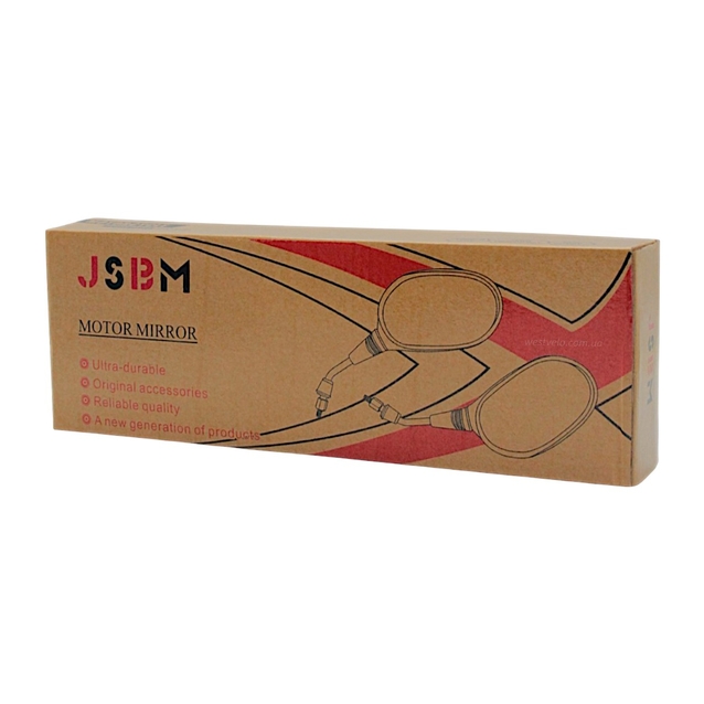 Дзеркало заднього виду П'ятикутні TTR (M8) фото westvelo.com