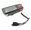 Фара usb + сигнал BG-LY-17, (250 lm).із сонячною панеллю.(1200 mAh) фото westvelo.com