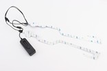 Підсвічування LED на мото шолом, 3 режими, (без батарейок) синій фото westvelo.com