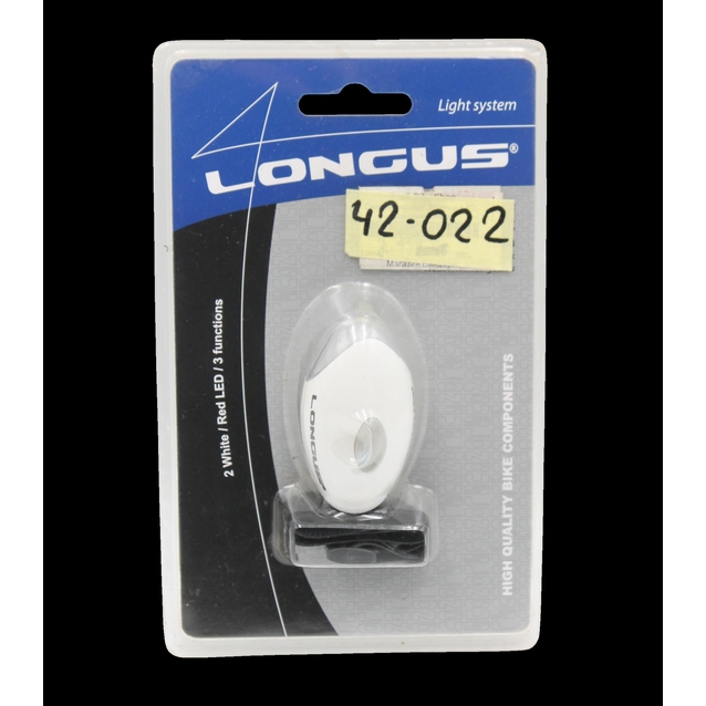 Ліхтар на батарейках LONGUS білий, 3 режими фото westvelo.com