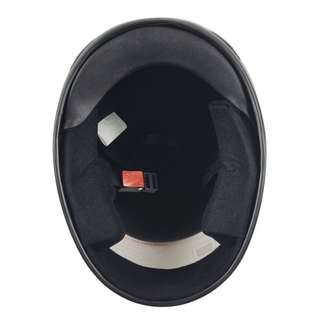 Мото шолом, закритий (L 59-60) BLD, чорний (зірка), глянець (825) фото westvelo.com