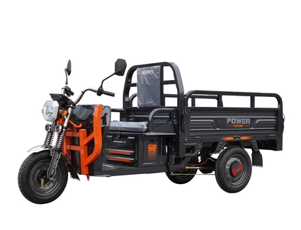 Трицикл РОЗІБРАНИЙ вантажний Corso «POWER» PW-517809, двигун 1000W, акумулятор 72V 45Ah графеновий, 6 МІСЦЬ+ 2 ящик.акум, колеса 12"