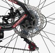 Велосипед 26 AL Corso «BLADE» BD-26188 алюміній 13", (к-т SHIMANO) чорно-червоний фото westvelo.com