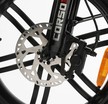 Електрофетбайк 20 ST Corso «KOMODO MAX» KM-73100 сталь, двигун 1200W, акумулятор 60V 21Ah літієвий, (к-т SHIMANO) чорно-помаранчевий, литі колеса фото westvelo.com