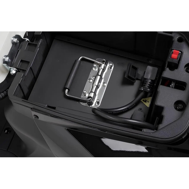 Електроскутер Corso «CONDOR» CD-915578, двигун 1500W, акумулятор 72V/30Ah літій-залізо-фосфатний, чорно-червоний, колеса 10" фото westvelo.com