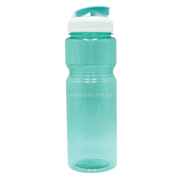 Фляга 650 ml харч.пластик, бірюзова фото westvelo.com
