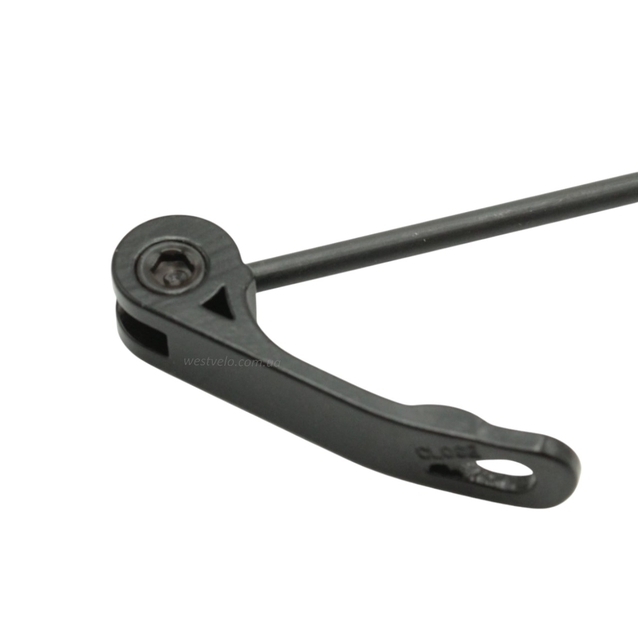 Ексцентрик задній алюміній чорний L-177мм фото westvelo.com