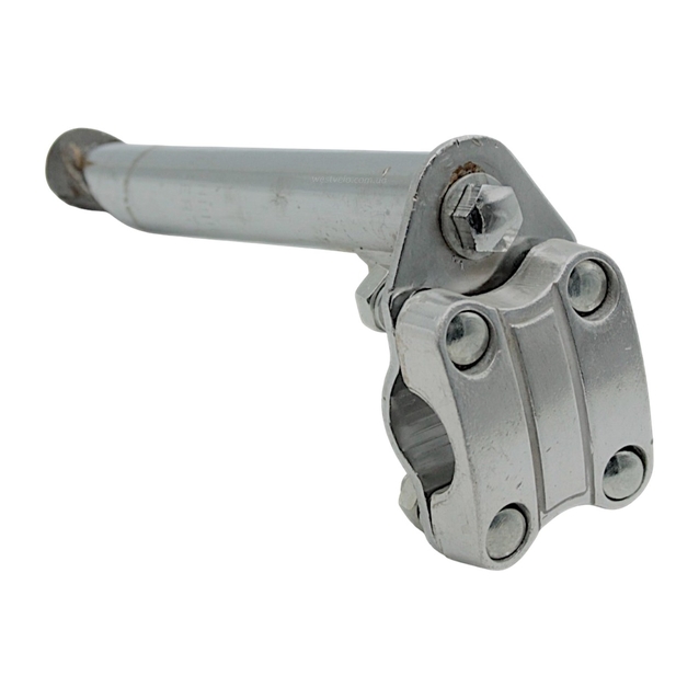 Винос руля дитячий 4 болти сталь, L-160мм, нікель фото westvelo.com