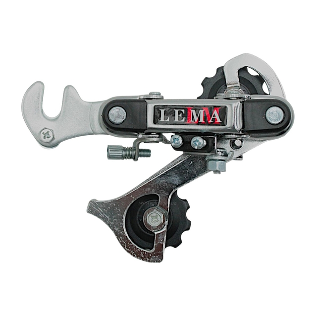 Перекидка задня на гак малий ролик, нікель фото westvelo.com