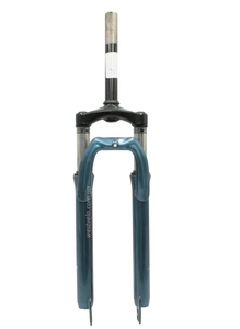 Вилка 27.5 аморт. безрізьб CORSO (449), синя, disk, шток Ø28.6 L-205mm