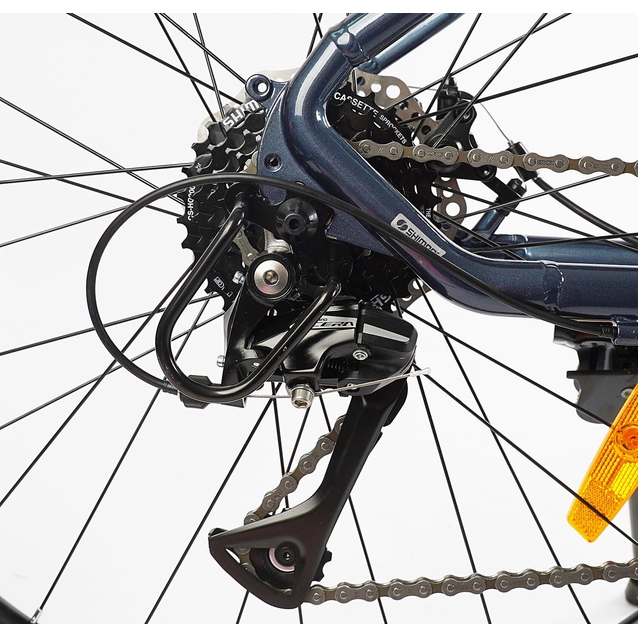 Велосипед 27.5 AL Corso «X-POWER» PW-30160 алюміній 17", (к-т SHIMANO) чорно-помаранчевий фото westvelo.com