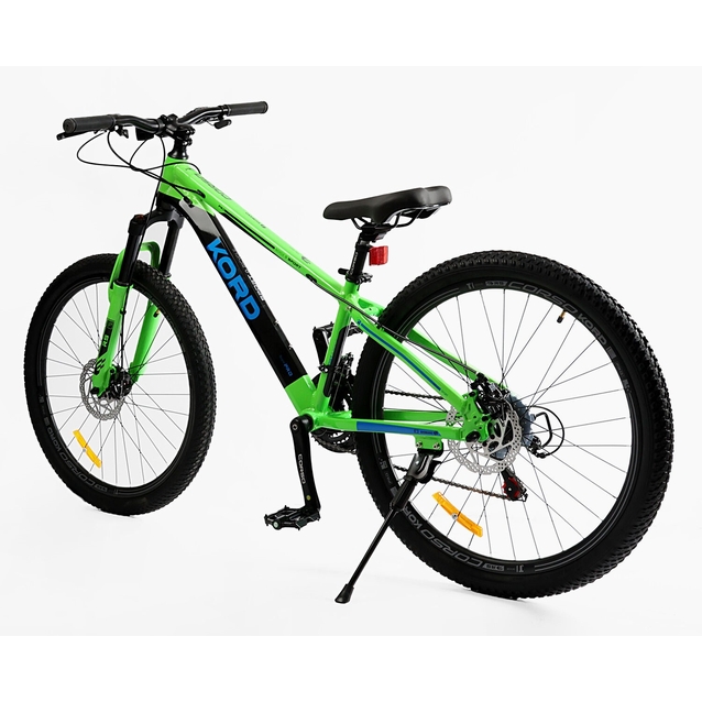 Велосипед 26 AL Corso «KORD» KD-91092 алюміній 13", (к-т SHIMANO) салатовий фото westvelo.com