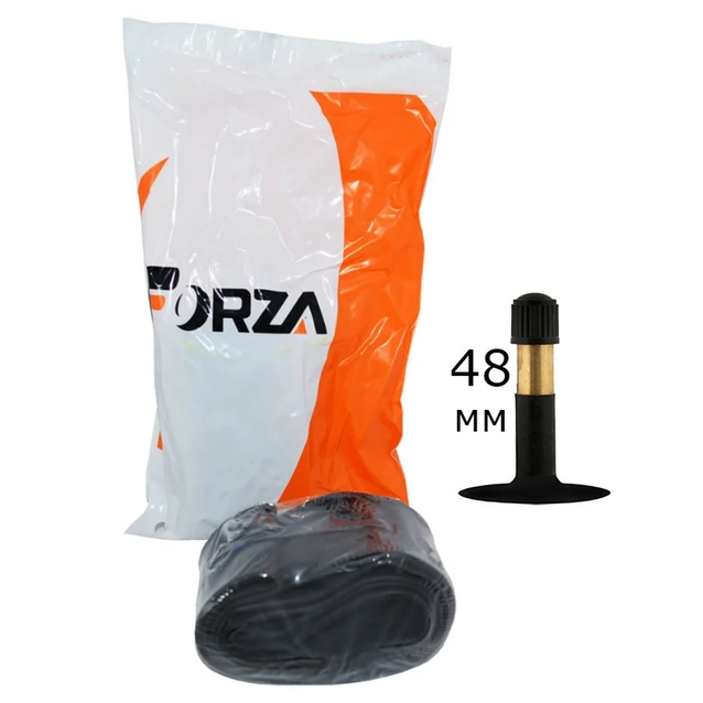 Камера 26. довгий ніпель AV 48mm FORZA (1.90-2.125) фото westvelo.com