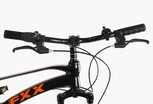 Велосипед 20 MG Corso «FXX» MG-20403 магній 11", (к-т SHIMANO) чорно-помаранчевий фото westvelo.com