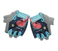 Рукавиці дитячі "S" cиньо-блакитні ДИНОЗАВРИК (375) фото westvelo.com