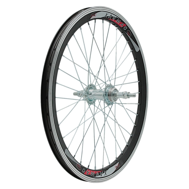 Колесо 20 зад, обід 2-ний чорний, втулка ST. на віночках фото westvelo.com