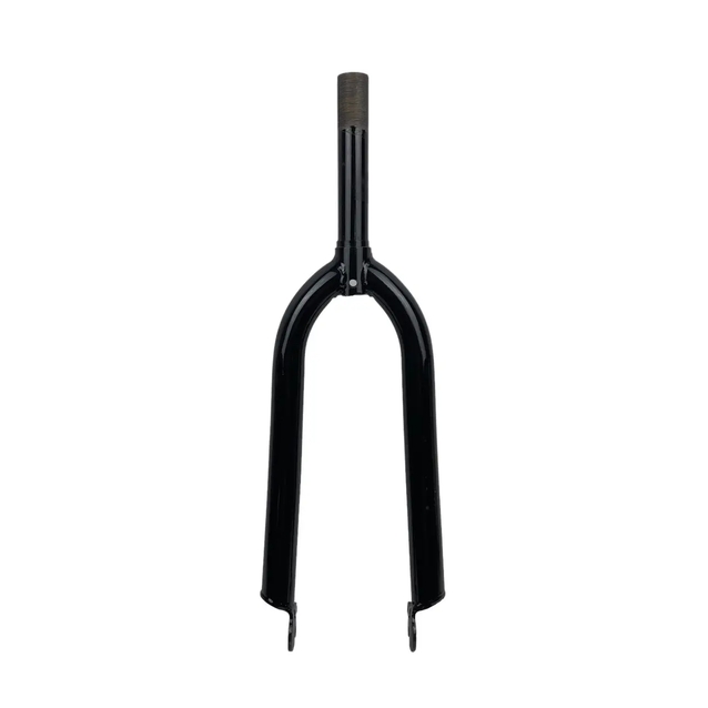 Вилка 14 сталева шток L-123mm р.з L-42mm чорна фото westvelo.com