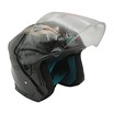 Мото шолом, відкритий (XL) "IBK" B02 чорний глянцевий фото westvelo.com