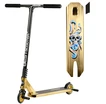 Самокат трюковий Best Scooter «KRAKEN» KR-93091 золотий, HIC-система, пеги, AL диск та дека, колеса PU Ø110mm, ширина керма - 58 см фото westvelo.com