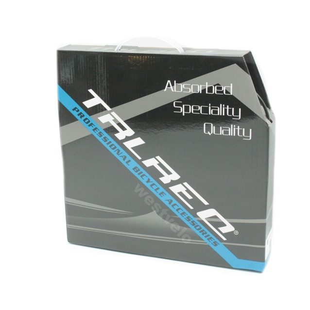 Кожух гальмівного троса Ø5mm TRLREO. 50м. (бухта) чорний фото westvelo.com