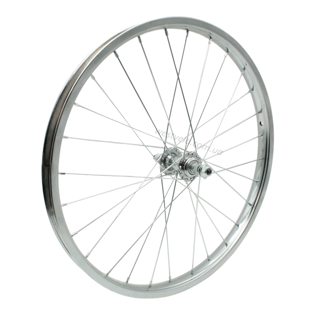 Колеса 20 обід нікель, перед + зад з втулкою Falcon + к-т. з фліпером. фото westvelo.com