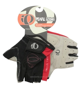 Рукавиці "L" PEARL iZUMi чорно-червоні (356)