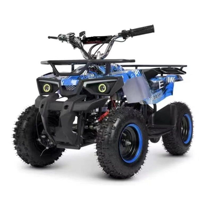 Електроквадроцикл Corso з захистом, «BILLGERY» BLG-118454 двигун 1000W, акумулятор 48V12Ah свинцево-кислотний, синій фото westvelo.com