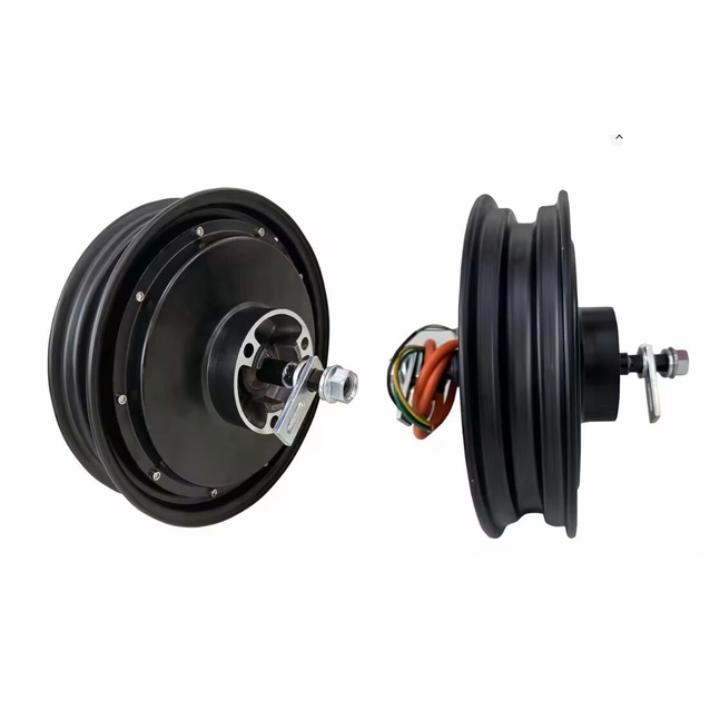 Двигун, 2000W 72V, MT-2000W, для мопеда, дискове гальмо, розмір 12" (2.15х12) фото westvelo.com