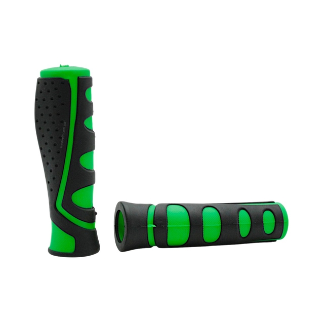 Гріпси ергономічні (50-4) чорно-зелені фото westvelo.com