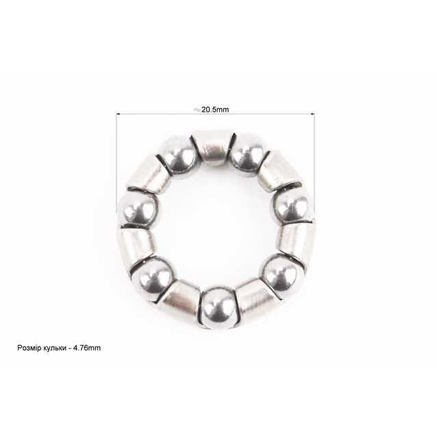 Підшипник передньої втулки колеса (4.75)   /20/ фото westvelo.com