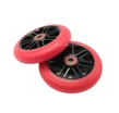 Колесо трюкового самоката "Skyper" (040) AL. Ø110мм, чорно-червоні фото westvelo.com