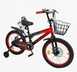 Дитячий велосипед 18 ST Corso «FALCON» FL-18214 дискові гальма, чорно-червоний фото westvelo.com