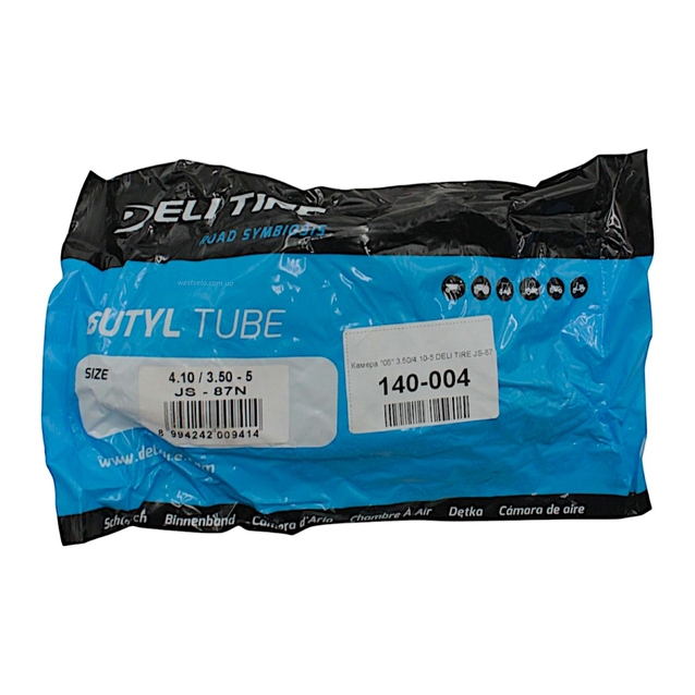 Камера "05" 3.50/4.10-5 DELI TIRE Індонезія JS-87 фото westvelo.com