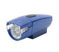 Фара на батарейках ZHEN XIANC (ZX-800), 8 LED (чорна, синя) фото westvelo.com