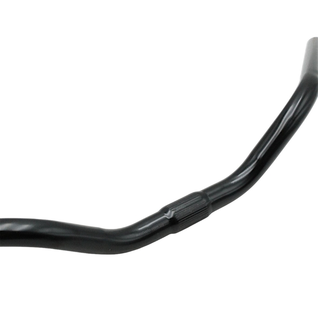 Руль мтв сталевий "ластівка" чорний 560мм. Ø25.4 фото westvelo.com