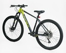 Велосипед 29 AL Corso «APEX» PX-29007 алюміній 19", (к-т SHIMANO Deore) чорно-жовтий фото westvelo.com