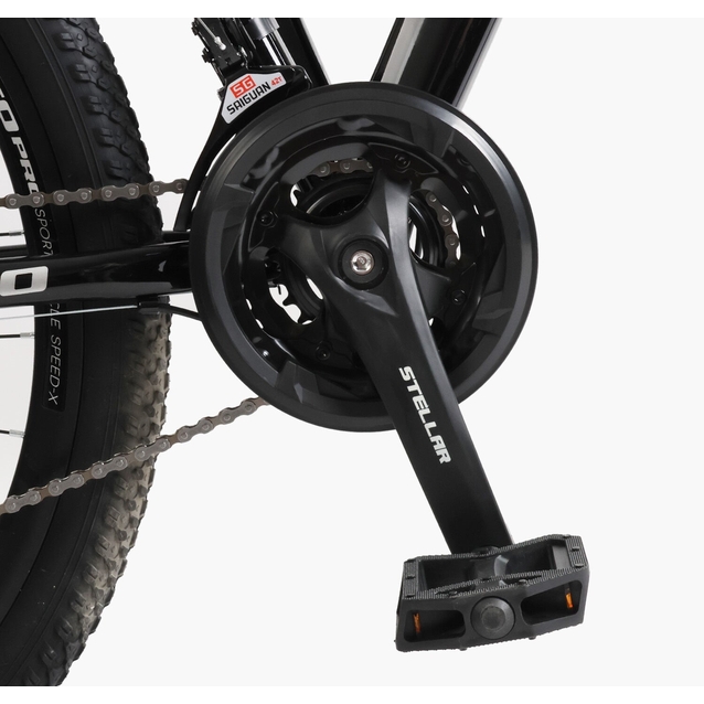 Велосипед 29 ST Corso «STELLAR» TL-29122 сталь 21", (к-т Saiguan) чорно-зелений фото westvelo.com