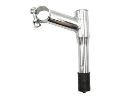 Винос руля мтв сталевий Ø22.2мм. L-150мм. L-85мм. Ø25.4мм. нікель. тип 2