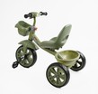 Дитячий велосипед 3-х колісний EVA (піна) Best Trike колеса 10-8, «Машинка» BS-60417 хакі, сталева рама, УКР.ОЗВУЧУВАННЯ, кошик фото westvelo.com