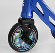 Самокат трюковий Best Scooter «FREESTYLE» N-12740 чорно-синій, HIC-система, пеги, AL диск та дека, колеса PU Ø120mm, ширина керма - 58 см фото westvelo.com