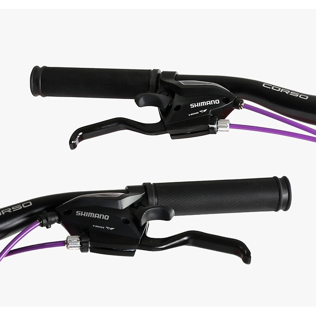 Велосипед 26 AL Corso «MERCURY» MR-26237 алюміній 13", (к-т SHIMANO) рожевий фото westvelo.com
