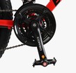 Велосипед 24 AL Corso «EVOLUTION» EV-24314 алюміній 11", (к-т SHIMANO) чорно-червоний фото westvelo.com